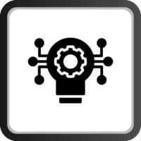 Technology Disruption Creative Icon Design vector