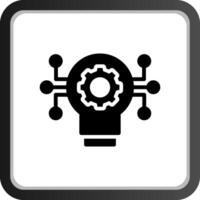 Technology Disruption Creative Icon Design vector