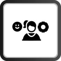 Managing Emotions Creative Icon Design vector