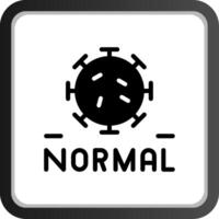 New Normal Creative Icon Design vector