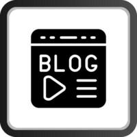 Blogging Creative Icon Design vector