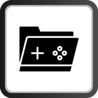 Game Folder Creative Icon Design vector