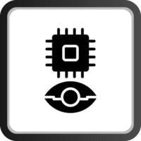Eye Augmentation Creative Icon Design vector