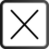 Crose Creative Icon Design vector