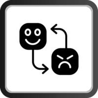 Mood Swing Creative Icon Design vector