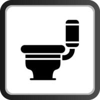 Toilet Creative Icon Design vector