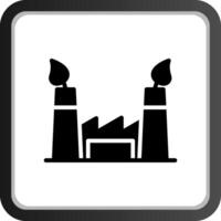 Ecological Factory Creative Icon Design vector