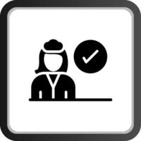 Vetted Professionals Creative Icon Design vector