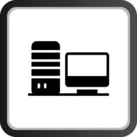 Computer Creative Icon Design vector