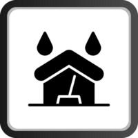 Water Damage Cleaning Creative Icon Design vector