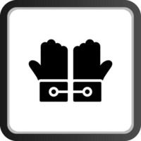 Latex Gloves Creative Icon Design vector