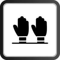 Exam Gloves Creative Icon Design vector