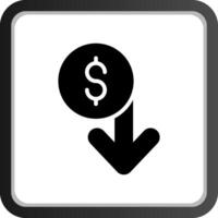 Capitalized Cost Reduction Creative Icon Design vector