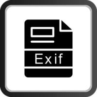 Exif Creative Icon Design vector