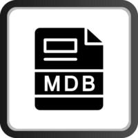 MDB Creative Icon Design vector