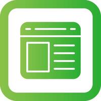 Website Creative Icon Design vector