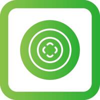 Bullseye Creative Icon Design vector