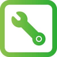 Wrench Creative Icon Design vector