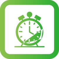 Alarm Clock Creative Icon Design vector