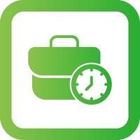 Business Time Creative Icon Design vector