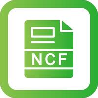 NCF Creative Icon Design vector