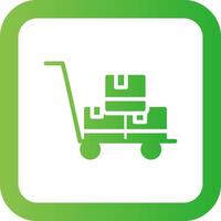 Trolley Creative Icon Design vector