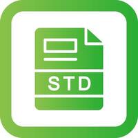 STD Creative Icon Design vector