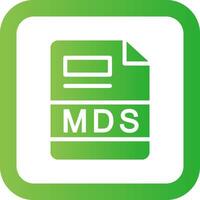 MDS Creative Icon Design vector