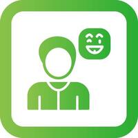 Joyful Creative Icon Design vector