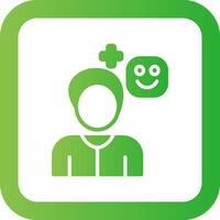Positive Emotion Creative Icon Design vector