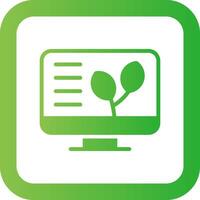Organic Content Creative Icon Design vector