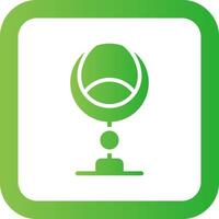 Modern Chair Creative Icon Design vector