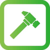 Hammer Creative Icon Design vector