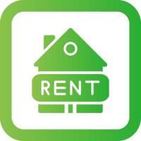 Rent Creative Icon Design vector