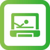 Motion Graphic Creative Icon Design vector