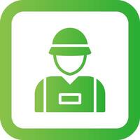 Archaeologist Creative Icon Design vector