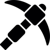 Pickaxe Creative Icon Design vector