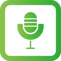 Microphone Creative Icon Design vector