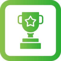 Trophy Creative Icon Design vector