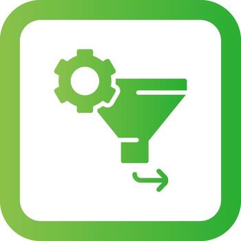 diseño de icono creativo de tasa de conversión vector