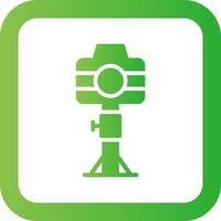 Camera Stand Creative Icon Design vector