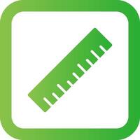 Ruler Creative Icon Design vector