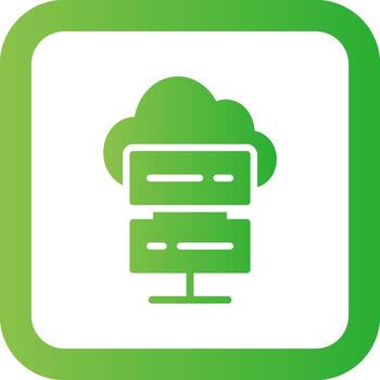 Cloud Computing Creative Icon Design vector