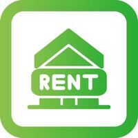 Rent Creative Icon Design vector