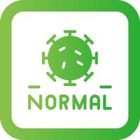 New Normal Creative Icon Design vector
