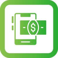 Bank Payment Creative Icon Design vector