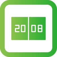 Scoreboard Creative Icon Design vector