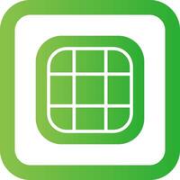 Grid Creative Icon Design vector