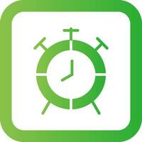 Alarm Clock Creative Icon Design vector