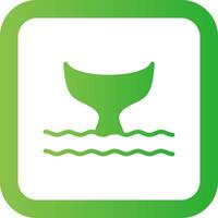 Whale Creative Icon Design vector